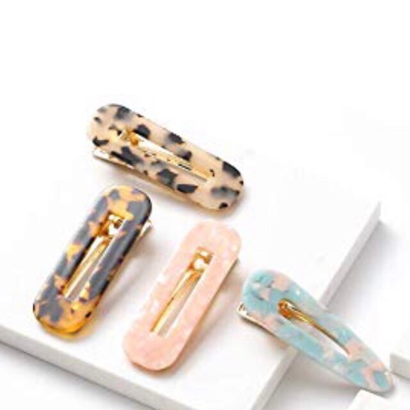 Azure Bleu Boutique Accessories - TIME AND SHINE BARELY HAIR CLIPS